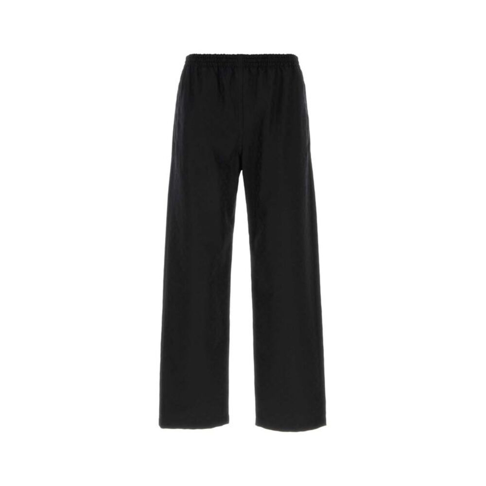 Gucci Men Black Gg Cotton Pant